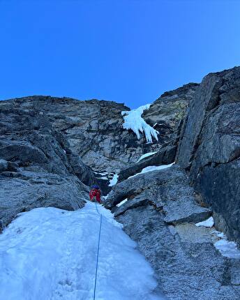 Justin Sackett e Michael Telstad aprono 'Borrowed Time' sulla Sloan Peak, USA