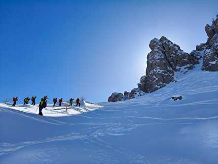 Soccorso Alpino Friuli Venezia Giulia - Esercitazione del Soccorso Alpino FVG, marzo 2025