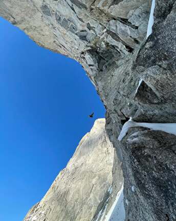 Pioda di Sciora, Punta Pioda, Filippo Sala, Roger Schäli, Silvan Schüpbach - The first ascent of 'Luce e Tenebre' on the north face of Pioda di Sciora / Punta Pioda in Switzerland (Filippo Sala, Roger Schäli, Silvan Schüpbach 06-09/03/2025)