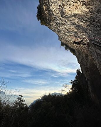 Barbara Zangerl - Barbara Zangerl repeating 'Solitary Souls' (8c+) in Arco, March 2025