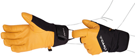 C.A.M.P. G Crest - C.A.M.P. G Crest are rugged, warm gloves for all-around winter climbing and mountaineering