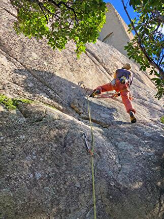 Sardegna arrampicata, Pietra di Luna - Sardegna arrampicata: Marco Manfredini (Garibaldi)