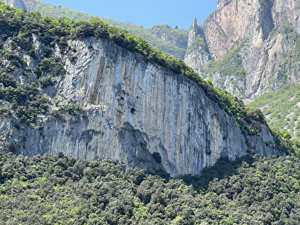 Transatlantico, Valle del Sarca - The Transatlantico wall in Valle del Sarca Transatlantico, Valle del Sarca - The Transatlantico wall in Valle del Sarca