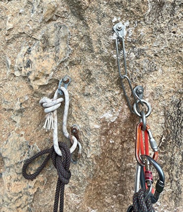 Climbs rebolted in Sardinia on Punta Cusidore, Bruncu Nieddu, Monte Udde