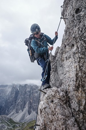 Ferrata delle Scalette Torre di Toblin, Tre Cime di Lavaredo, Dolomiti - Via Ferrata delle Scalette on Torre di Toblin, Tre Cime di Lavaredo, Dolomites Ferrata delle Scalette Torre di Toblin, Tre Cime di Lavaredo, Dolomiti - Via Ferrata delle Scalette on Torre di Toblin, Tre Cime di Lavaredo, Dolomites