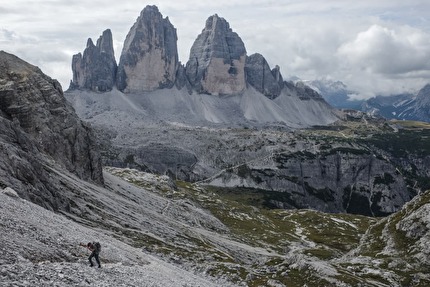 Ferrata delle Scalette Torre di Toblin, Tre Cime di Lavaredo, Dolomiti - Via Ferrata delle Scalette on Torre di Toblin, Tre Cime di Lavaredo, Dolomites Ferrata delle Scalette Torre di Toblin, Tre Cime di Lavaredo, Dolomiti - Via Ferrata delle Scalette on Torre di Toblin, Tre Cime di Lavaredo, Dolomites