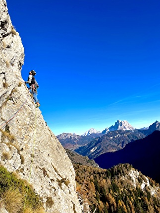 Al Piccolo Piz de Guda (Marmolada) Federico Dell’Antone e Thomas Gianola aprono Il Orso