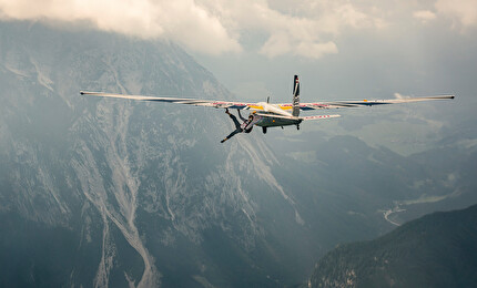 Domen Škofic soars across 8a Plane Climb
