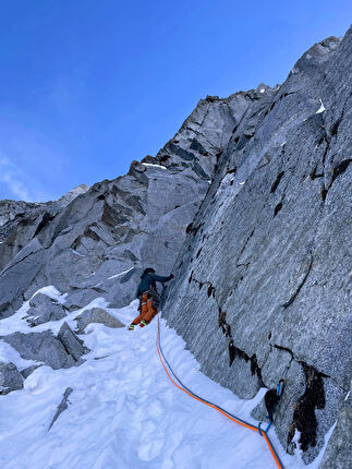 Cima Busazza, Presanella, Out Of The Blue, Emanuele Andreozzi, Ruggero Samaden - The first ascent of 'Out Of The Blue' on Cima Busazza in Presanella (Emanuele Andreozzi, Ruggero Samaden 22/01/2026) Cima Busazza, Presanella, Out Of The Blue, Emanuele Andreozzi, Ruggero Samaden - The first ascent of 'Out Of The Blue' on Cima Busazza in Presanella (Emanuele Andreozzi, Ruggero Samaden 22/01/2026)