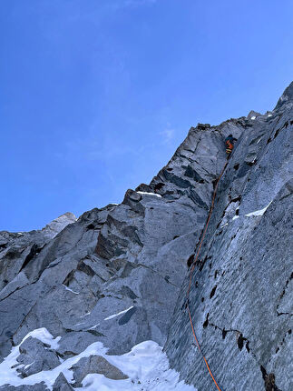 Cima Busazza, Presanella, Out Of The Blue, Emanuele Andreozzi, Ruggero Samaden - The first ascent of 'Out Of The Blue' on Cima Busazza in Presanella (Emanuele Andreozzi, Ruggero Samaden 22/01/2026) Cima Busazza, Presanella, Out Of The Blue, Emanuele Andreozzi, Ruggero Samaden - The first ascent of 'Out Of The Blue' on Cima Busazza in Presanella (Emanuele Andreozzi, Ruggero Samaden 22/01/2026)