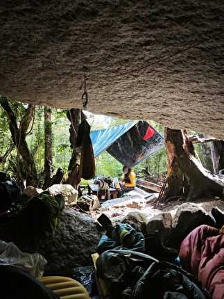 Cochamó valley Chile, Cerro Walwalun, Mirco Grasso, Jernej Kruder - Making the first ascent of 'Tarock' on Cerro Walwalün in Cochamó valley, Chile (Mirco Grasso, Jernej Kruder 02/2026) Cochamó valley Chile, Cerro Walwalun, Mirco Grasso, Jernej Kruder - Making the first ascent of 'Tarock' on Cerro Walwalün in Cochamó valley, Chile (Mirco Grasso, Jernej Kruder 02/2026)