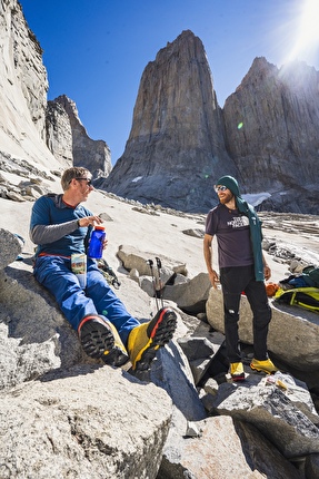 Torres del Paine, Chile, Tommy Caldwell, Siebe Vanhee - Tommy Caldwell & Siebe Vanhee making their 24-hour free ascent of South African route on Central Tower of Paine in Patagonia (13-14/02/2026) Torres del Paine, Chile, Tommy Caldwell, Siebe Vanhee - Tommy Caldwell & Siebe Vanhee making their 24-hour free ascent of South African route on Central Tower of Paine in Patagonia (13-14/02/2026)