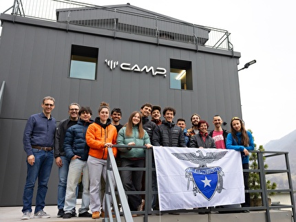CAMP - CAI Eagle Team visiting the C.A.M.P. headquarters at Premana in Italy CAMP - CAI Eagle Team visiting the C.A.M.P. headquarters at Premana in Italy