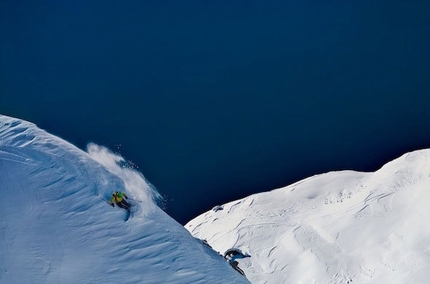 Samuel Anthamatten e la passione per il freeride - Samuel Anthamatten in azione