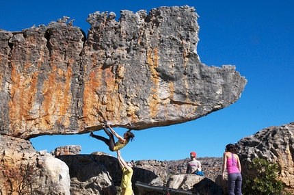 Mauro Calibani & Co at Rocklands