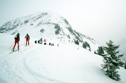 Kilian Jornet Burgada and Laetitia Roux win at Les Diablerets