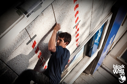 Salewa Rockshow 2014 - Block & Wall - Alex Honnold taking part in Block & Wall, the Trento stage of the Salewa Rockshow 2014