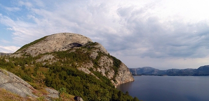 Silvio Reffo, Hanshelleren, Flatanger - Hanshellern, alias la falesia di Flatanger in Norvegia