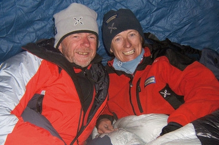 Nives Meroi and Romano Benet, the great story of their Kangchenjunga summit