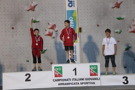 Campionato Italiano Giovanile 2015 - Podio Speed del Campionato Italiano Giovanile 2015