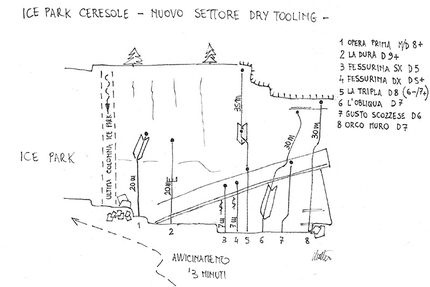 X Dream, nuovo settore di total dry tooling all' X Ice Park di Ceresole Reale