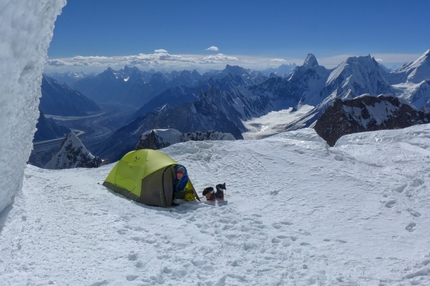 the IV Aleš Lindič: Česen Broad and Luka and North Peak Gasherbrum interview Summit