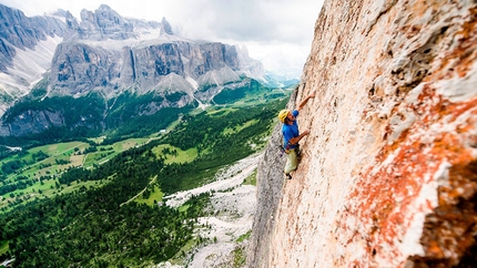 Christoph Hainz - Christoph Hainz climbing in the Dolomites