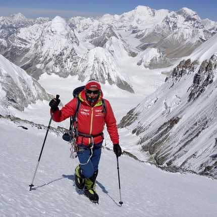 Ralf Dujmovits, dream vanishes of climbing Everest without supplementary oxygen