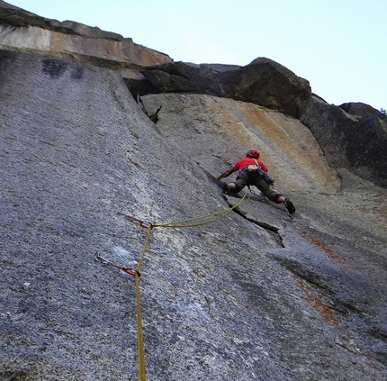 Per un pugno di sale, nuova via d'arrampicata in Valle dell'Orco