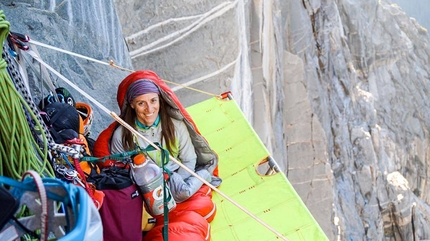Eleonora Delnevo & Co climb El Capitan Zodiac in Yosemite