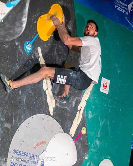 Jernej Kruder  - Jernej Kruder vince Coppa del Mondo Boulder 2019 a Mosca