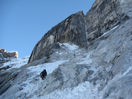 Night Terror, Lobuche East, i dettagli della salita