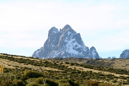 Mount Kenya, trekking e alpinismo in Africa - L7 della via Shipton