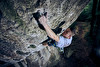 Michał Korban chiude Action Directe (9a) in Frankenjura