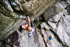 Laura Pineau grabs Greenspit in Valle dell'Orco