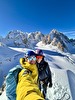 C'est trop facile, new mixed climb on Aiguille du Toula (Mont Blanc) by Niccolò Bruni, Federica Furia