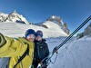 Cadeau de Noël all'Aiguille du Toula (Monte Bianco) per Niccolò Bruni e Federica Furia