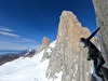 Video: la prima salita di 'Dardara' su Aguja Mermoz in Patagonia di Tasio Martin e Ibon Mendia