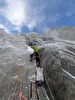 Léo Billon & Enzo Oddo establish 'Les Barbares 3' on Pré de Bar (Mont Blanc massif)