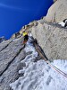 Alla Pyramide du Tacul (Monte Bianco) la nuova via di misto 'Ussha'