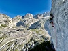 Bila Pec, the magnificent mountain crag at Sella Nevea in Italy's Julian Alps