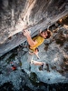 Yannick Flohé sends Excalibur (9b+) at Arco