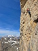 Bio Rock aperta al Piccolo Lagazuoi (Dolomiti) Simon Kehrer e Marta Willeit