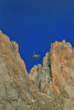 Mountaineers unfurl Palestinian flag above Chamonix during Climbing World Cup