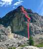 Alla Cima Settsass (Dolomiti) la via lunga Pizzeria Setsass di Fabiano Ardigo e Marcello Cominetti