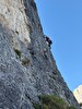 Alla Croda Bagnata nella Val di Landro (Dolomiti) la via lunga Reise zum Riesen